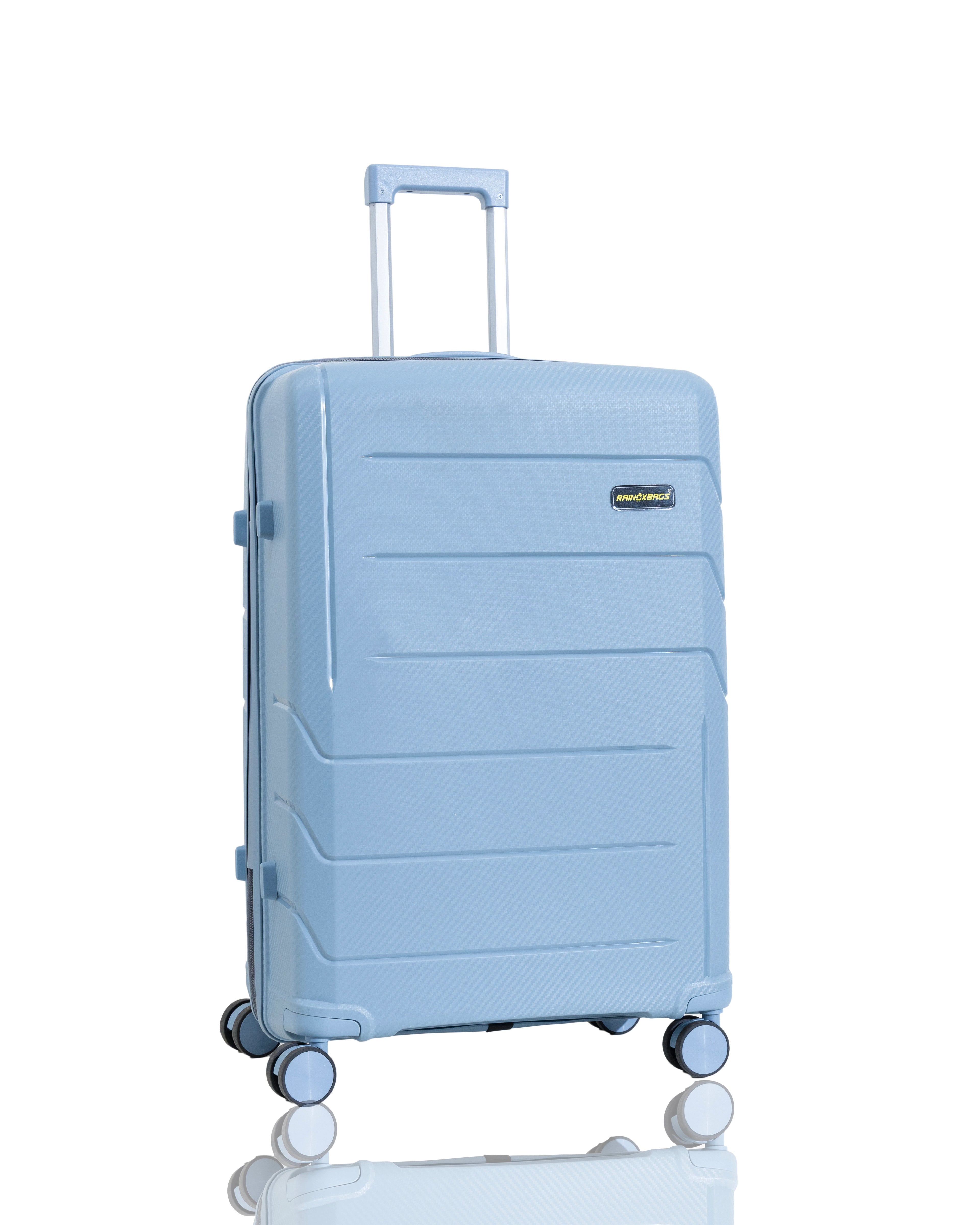 Rainox Parish Series – 28 Inch Light Sky Blue Check-in Luggage