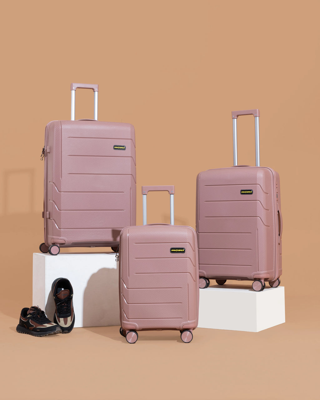 Rainox Parish Pink – 24 Inch Rose Gold Travel Luggage